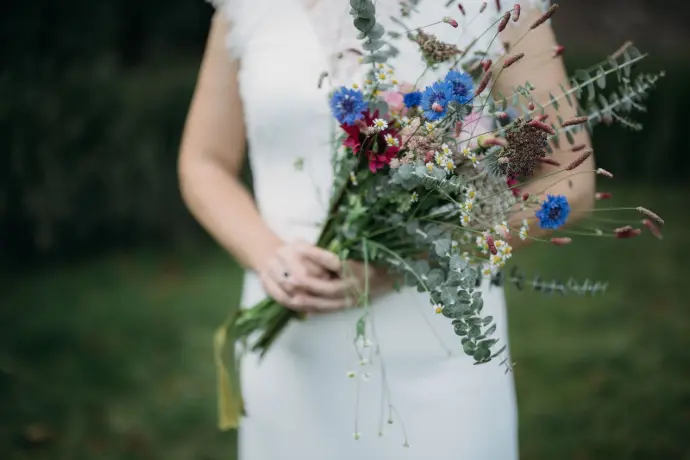 boeketten, feest, bloemen, gifvrij