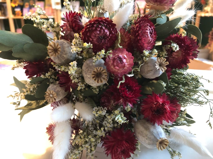 boeketten, feest, bloemen, gifvrij