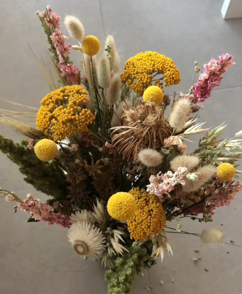 Droogbloemen: boeketten (15€)